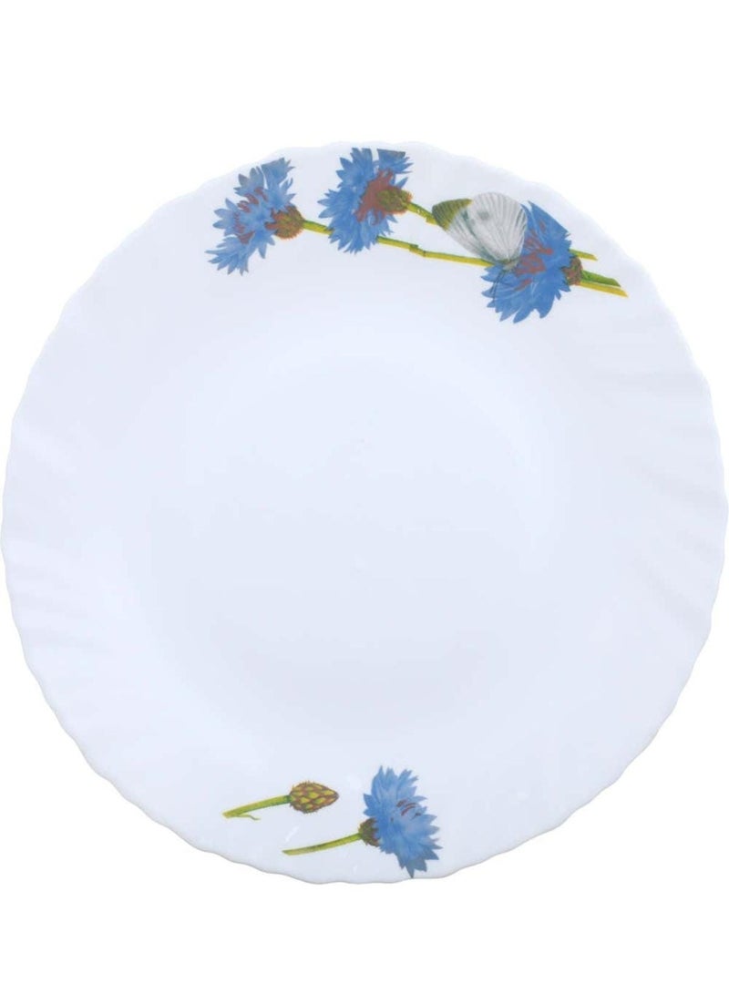 Dinner set, 24 pieces - white, suitable for everyday use and special occasions - Image 3